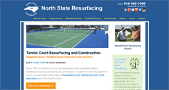Desktop Screenshot of northstateresurfacing.com