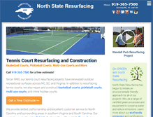 Tablet Screenshot of northstateresurfacing.com